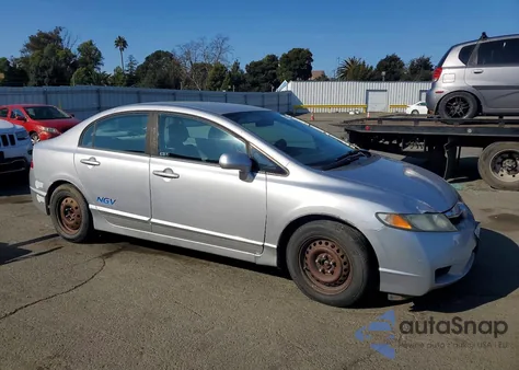 2011 Honda Civic Gx from USA, damaged, VIN 19XFA4F52BE000447